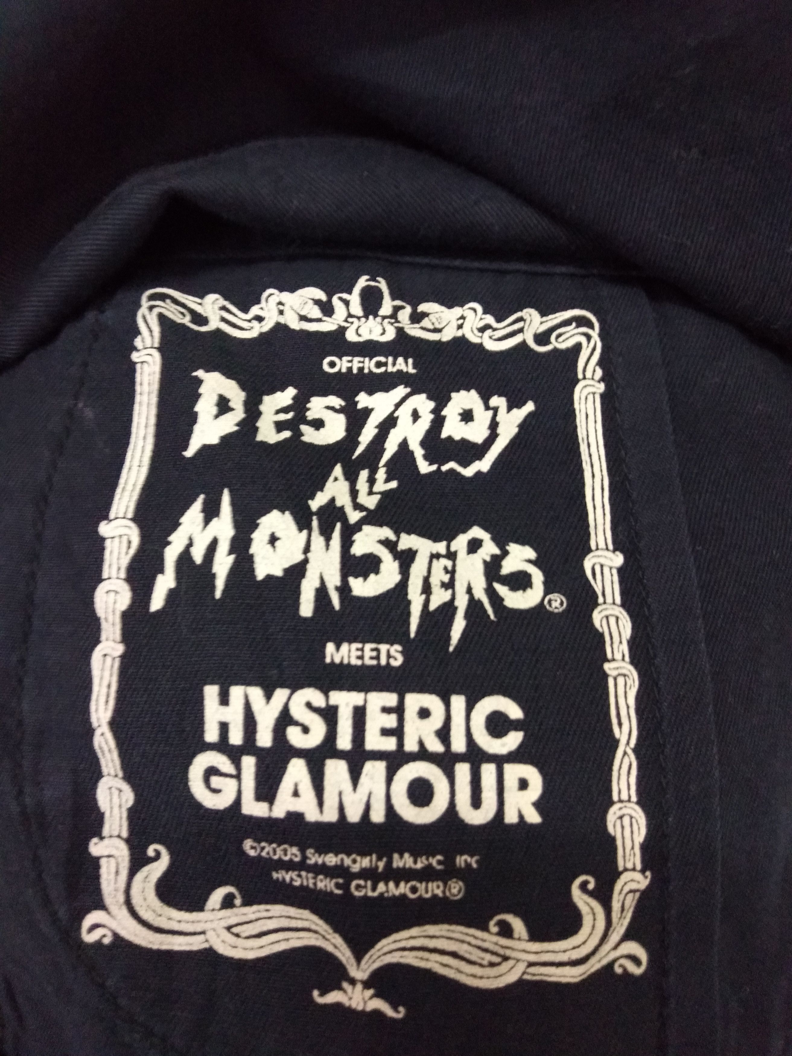 Hysteric Glamour Hysteric Glamour Destroy All Monster Jacket (femme) Size US S / EU 44-46 / 1 - 7 Thumbnail