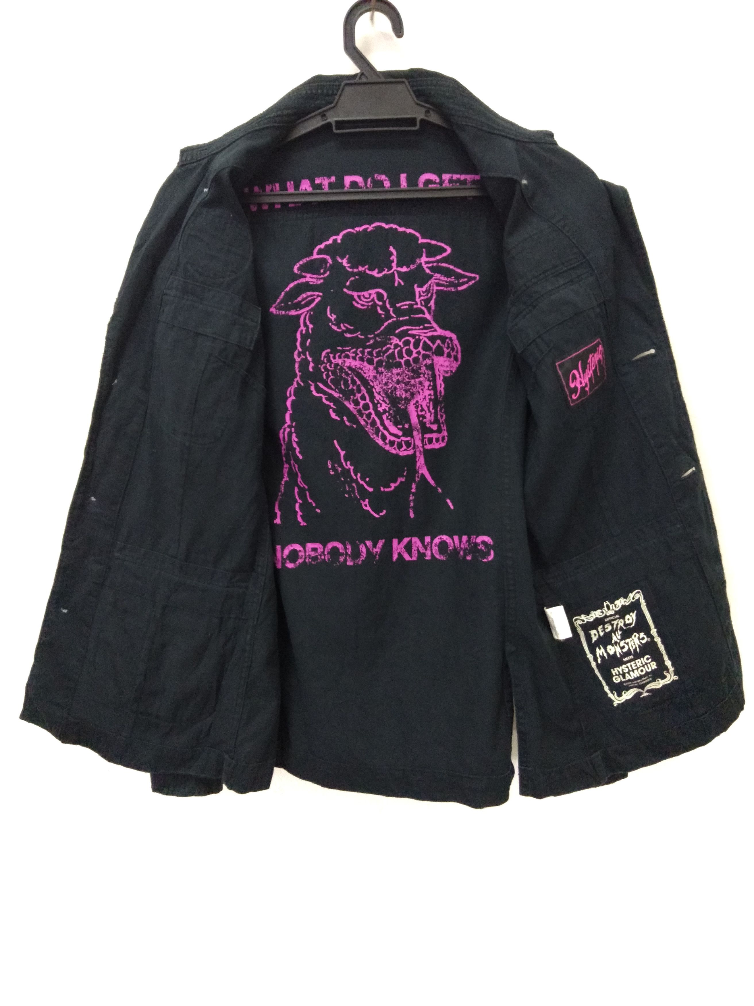 Hysteric Glamour Hysteric Glamour Destroy All Monster Jacket (femme) Size US S / EU 44-46 / 1 - 2 Thumbnail
