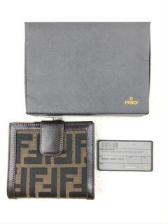 Authentic Fendi Zucca Bifold wallet