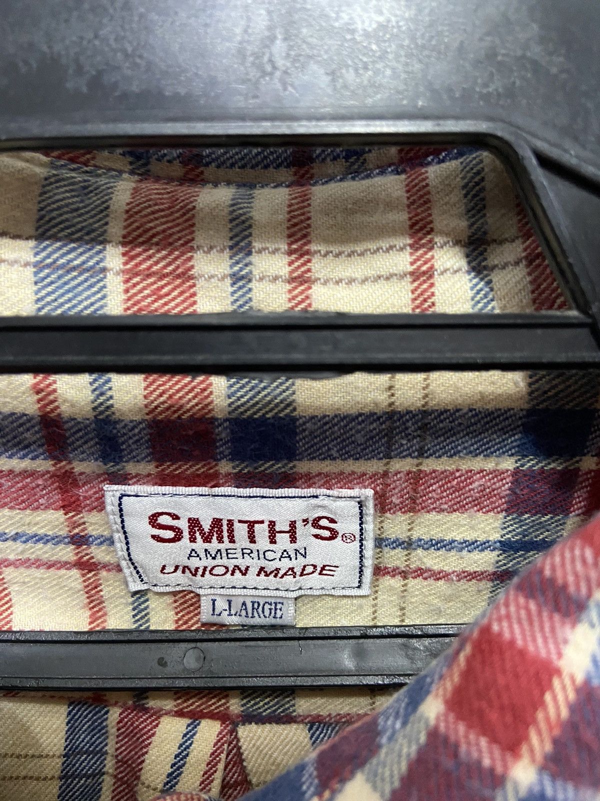 Japanese Brand Vintage Smith’s Flannel double pocket plaid size L fit M Size US M / EU 48-50 / 2 - 4 Thumbnail