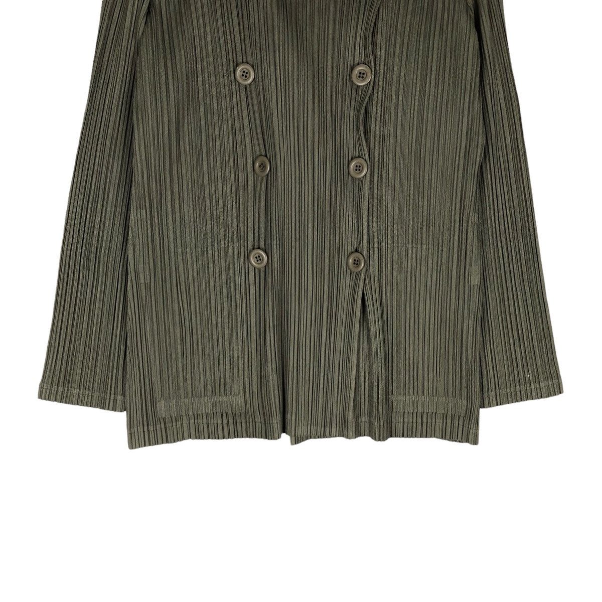 Issey Miyake 🔥Issey Miyake Pleats Please Double Collar Jacket Size M / US 6-8 / IT 42-44 - 6 Thumbnail
