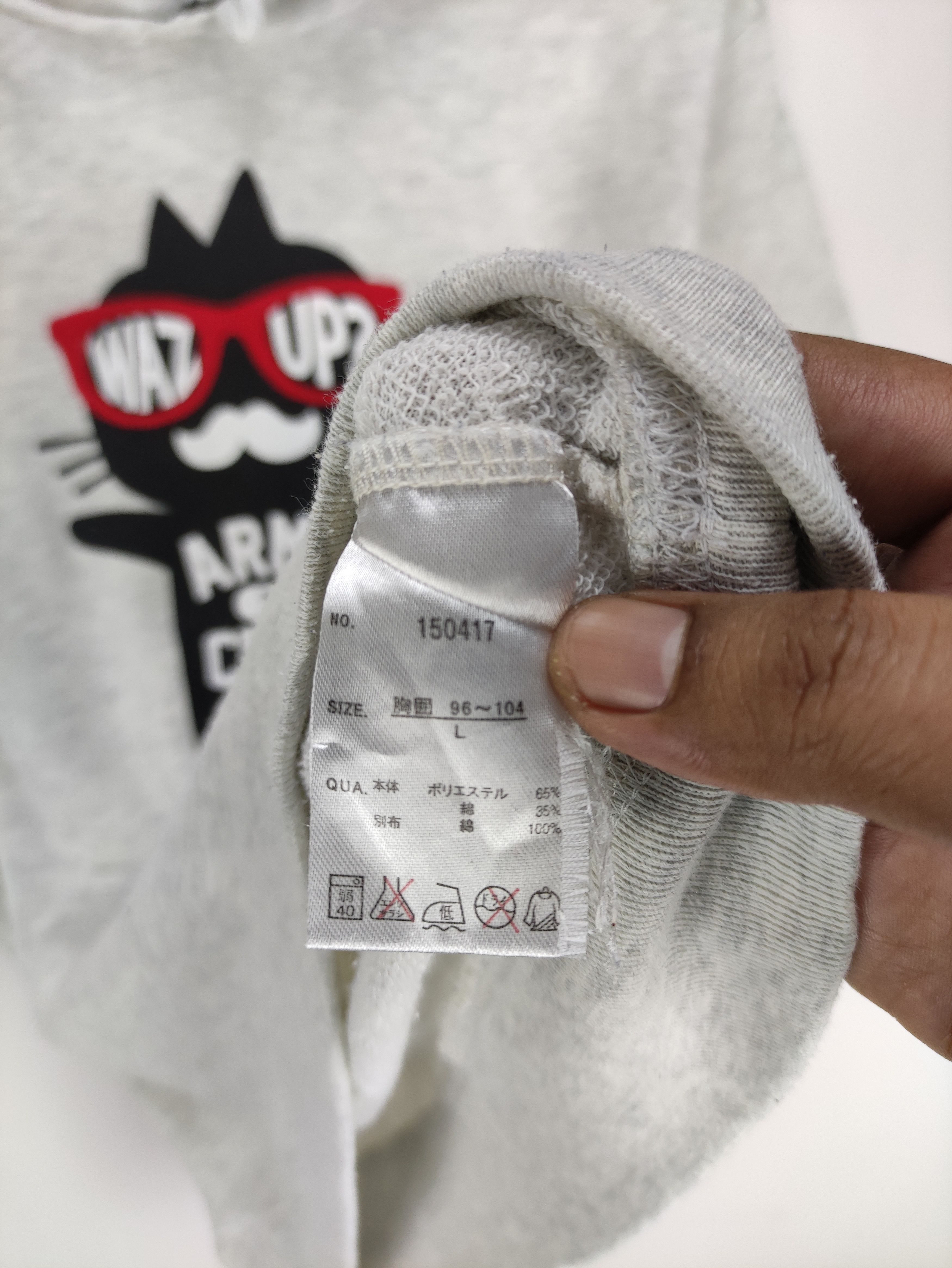 Japanese Brand Steals🔥Hoodie Pullover Lucpy Skateboard Size M / US 6-8 / IT 42-44 - 4 Thumbnail