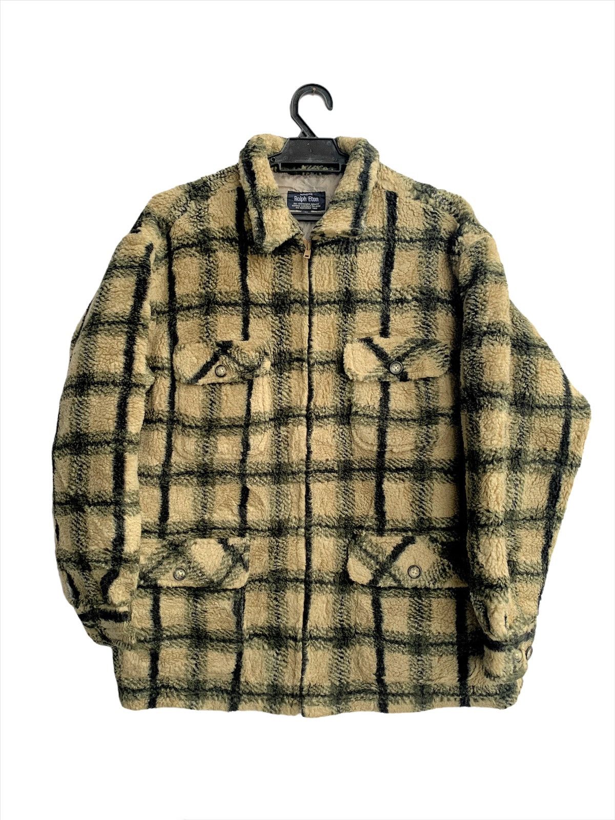 Japanese Brand Ralph Eton Sherpa jacket Size US M / EU 48-50 / 2 - 1 Thumbnail