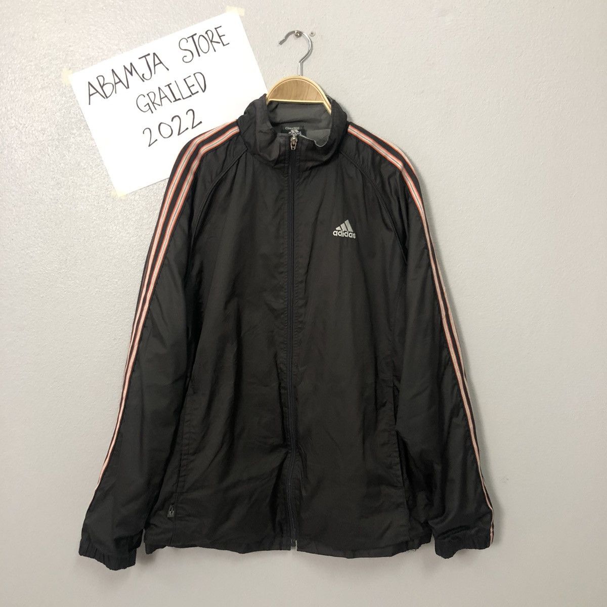 image of Adidas Clima 365 Zipper Ups Jacket in Black, Men's (Size XL)