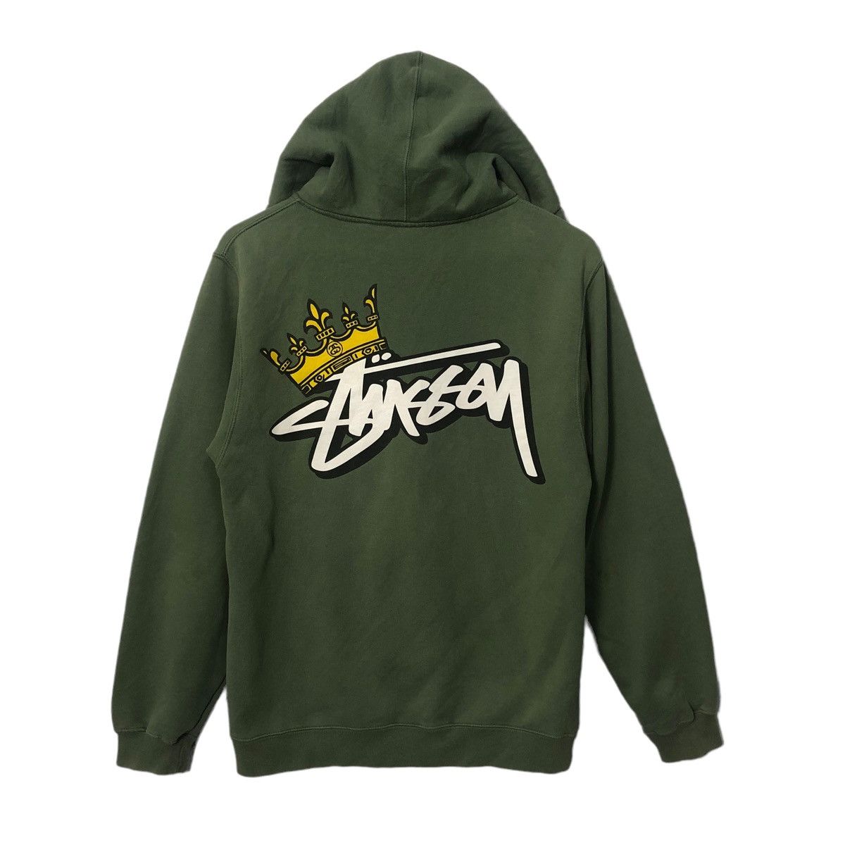 Stussy Vintage 90s Stussy Big Logo Zipper Ups Hoodie Jacket Size US S / EU 44-46 / 1 - 6 Thumbnail