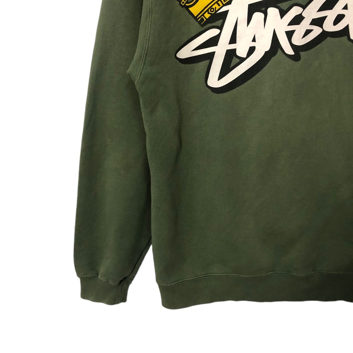 Stussy Vintage 90s Stussy Big Logo Zipper Ups Hoodie Jacket Size US S / EU 44-46 / 1 - 8 Thumbnail