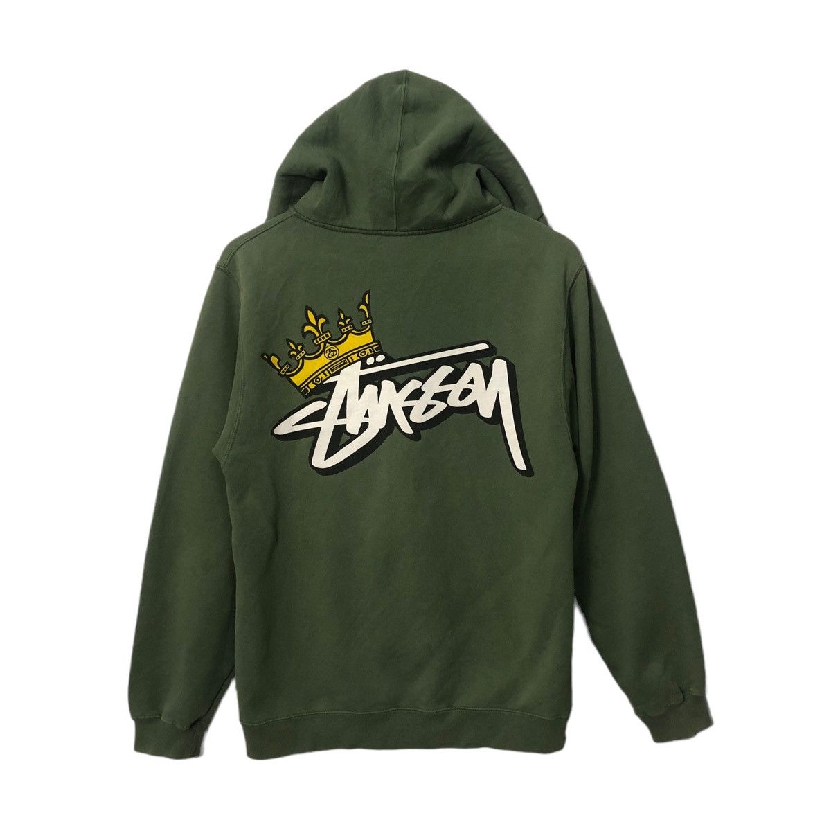 Stussy Vintage 90s Stussy Big Logo Zipper Ups Hoodie Jacket Size US S / EU 44-46 / 1 - 1 Thumbnail