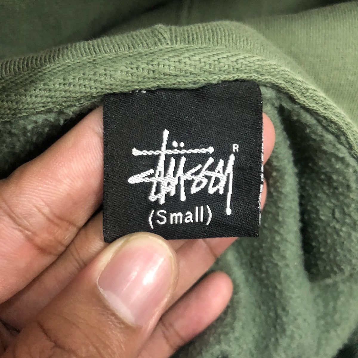 Stussy Vintage 90s Stussy Big Logo Zipper Ups Hoodie Jacket Size US S / EU 44-46 / 1 - 10 Thumbnail