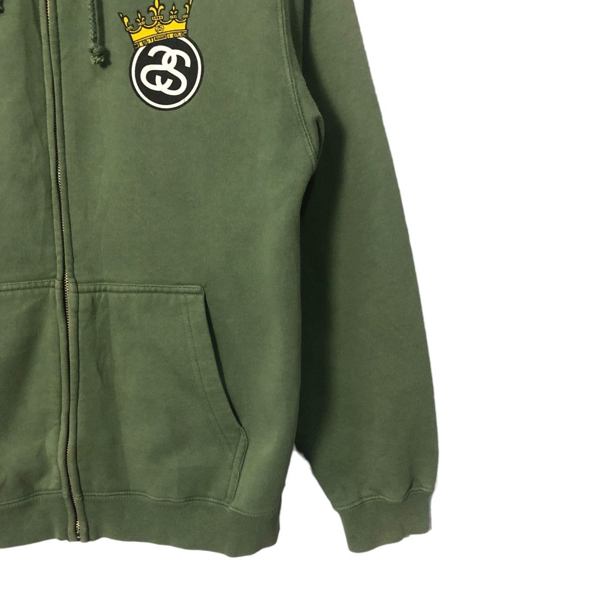 Stussy Vintage 90s Stussy Big Logo Zipper Ups Hoodie Jacket Size US S / EU 44-46 / 1 - 3 Thumbnail