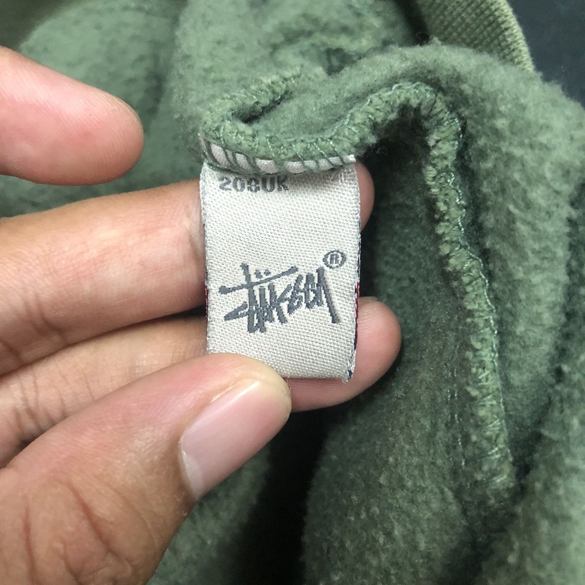 Stussy Vintage 90s Stussy Big Logo Zipper Ups Hoodie Jacket Size US S / EU 44-46 / 1 - 12 Thumbnail