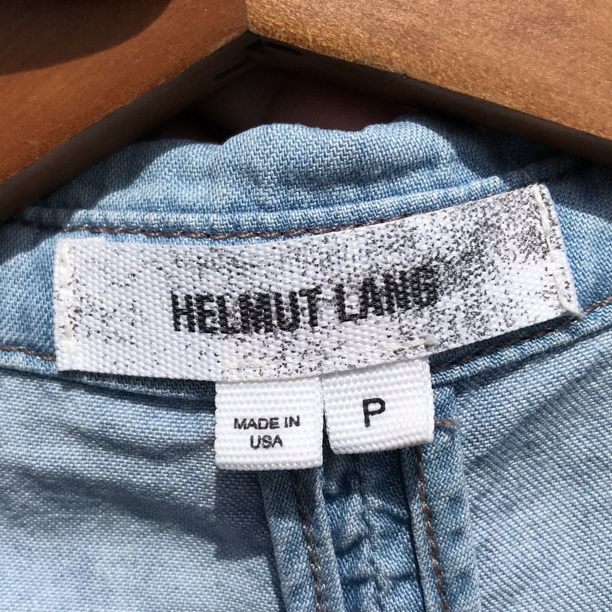 Helmut Lang Helmut Lang Denim Sleeveless Vest Jacket Helmut Lang Size S / US 4 / IT 40 - 11 Thumbnail