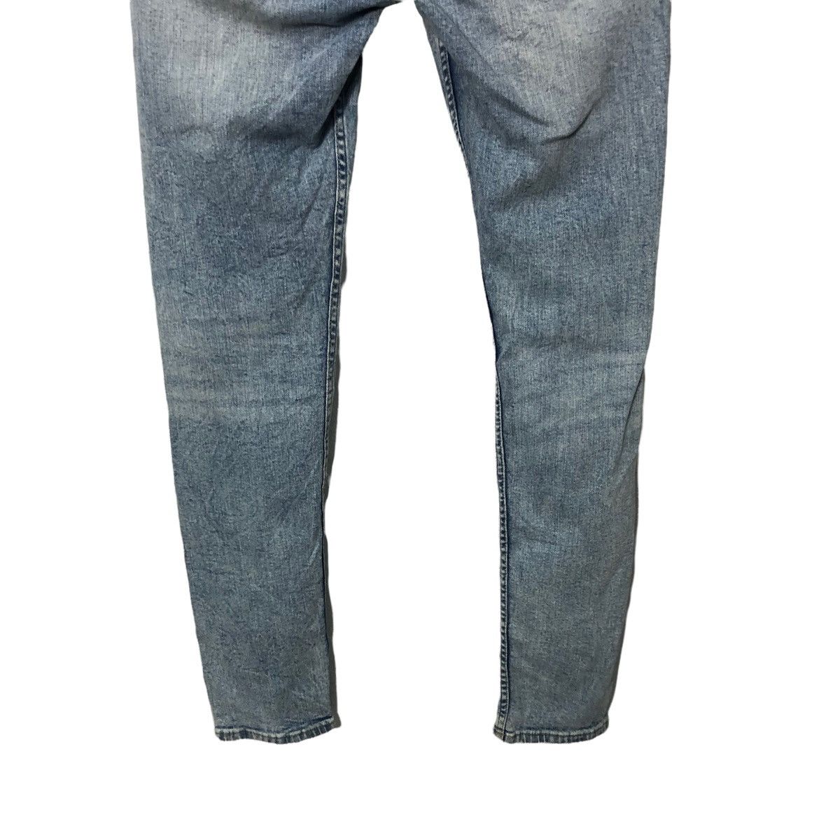 H&M Vintage H&M Jeans Bluewash Skinny Distressed Denim Pants W30 Size US 30 / EU 46 - 7 Thumbnail