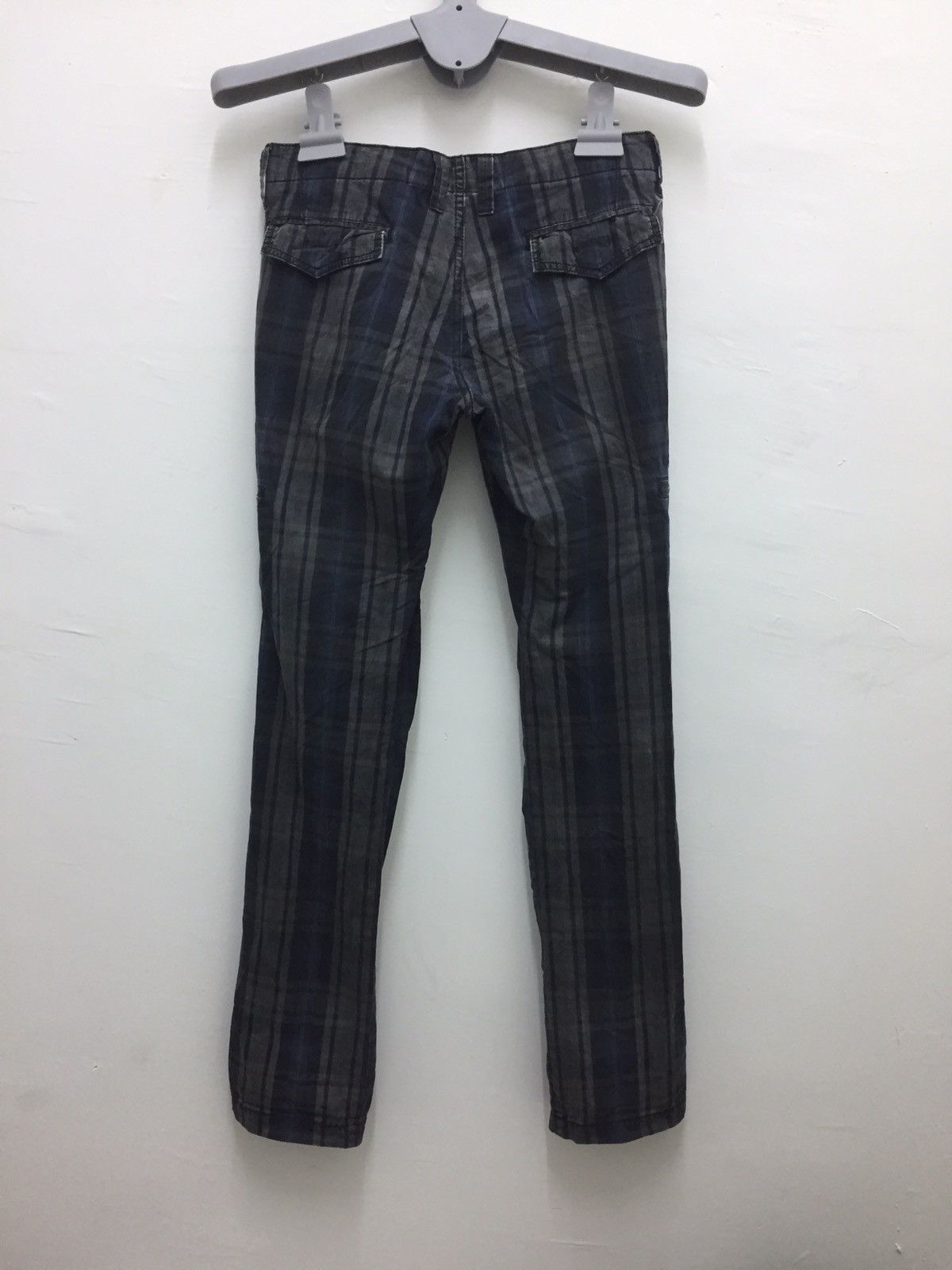 ABAHOUSE Japan Abahouse Checkered Punk Cargo Pants Size US 32 / EU 48 - 2 Thumbnail