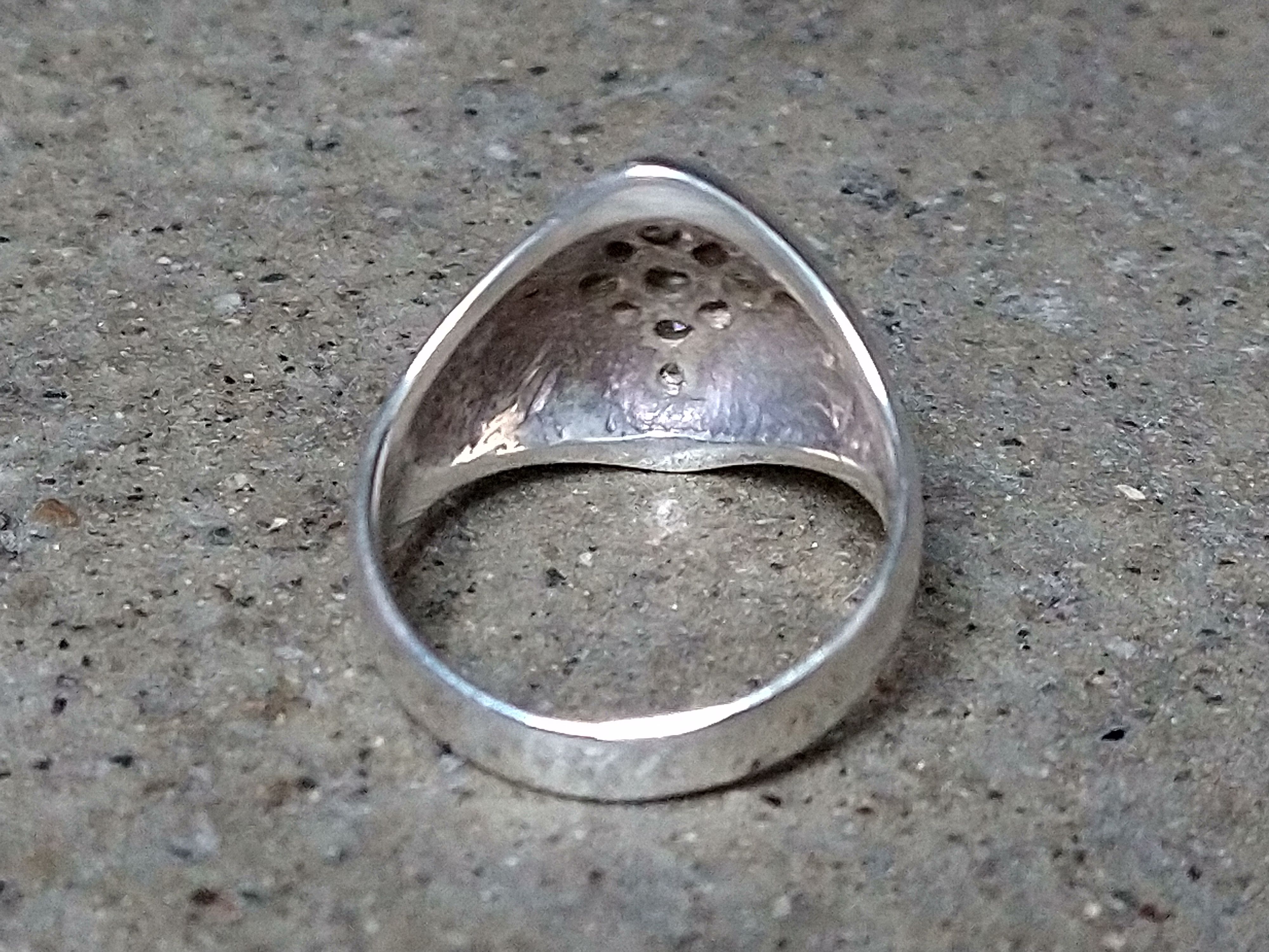 Jewelry × Sterling Silver Sterling Silver Ring Size 9.5 Star Art Deco Glass Stones Size ONE SIZE - 8 Thumbnail