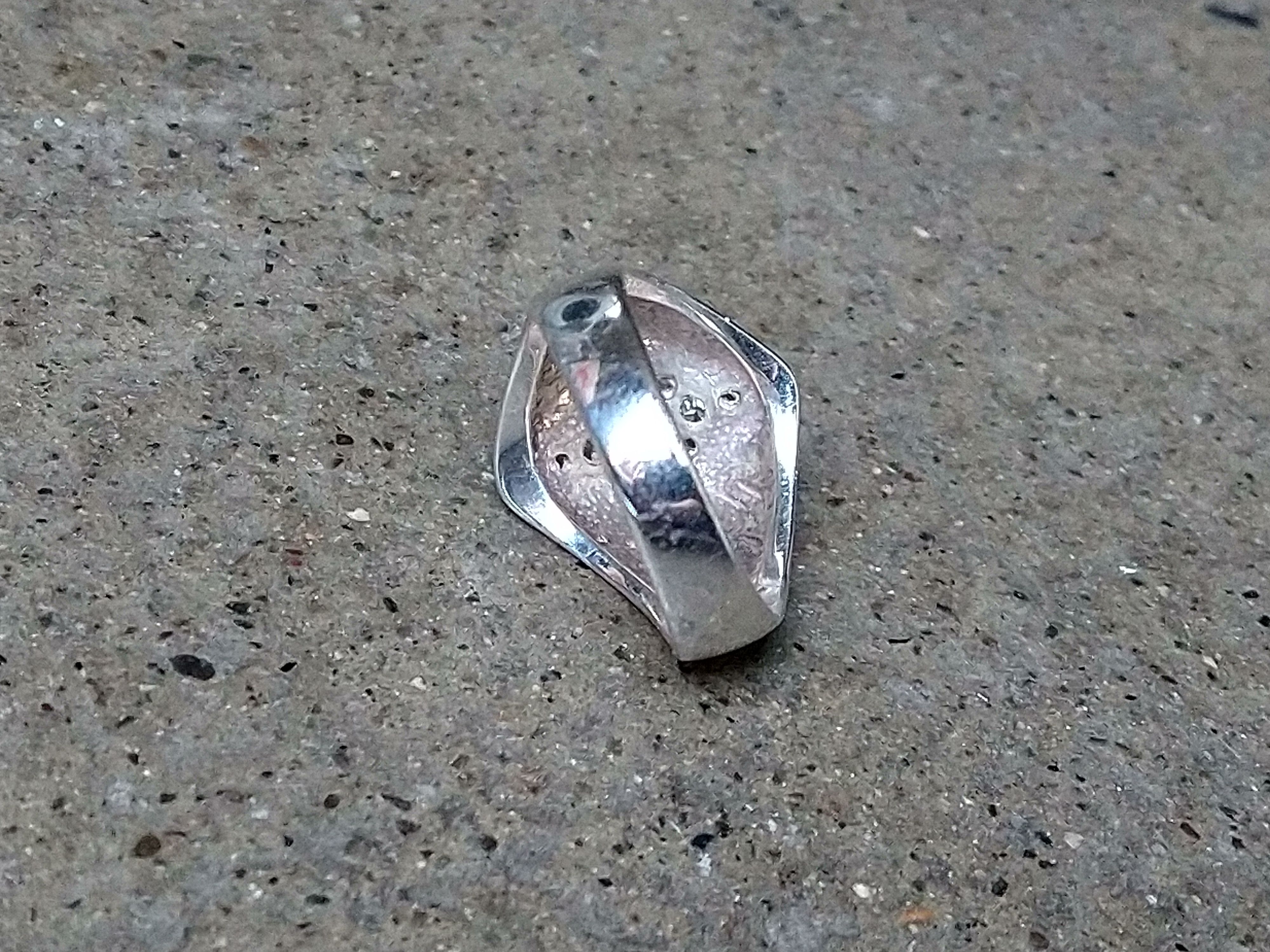 Jewelry × Sterling Silver Sterling Silver Ring Size 9.5 Star Art Deco Glass Stones Size ONE SIZE - 10 Thumbnail