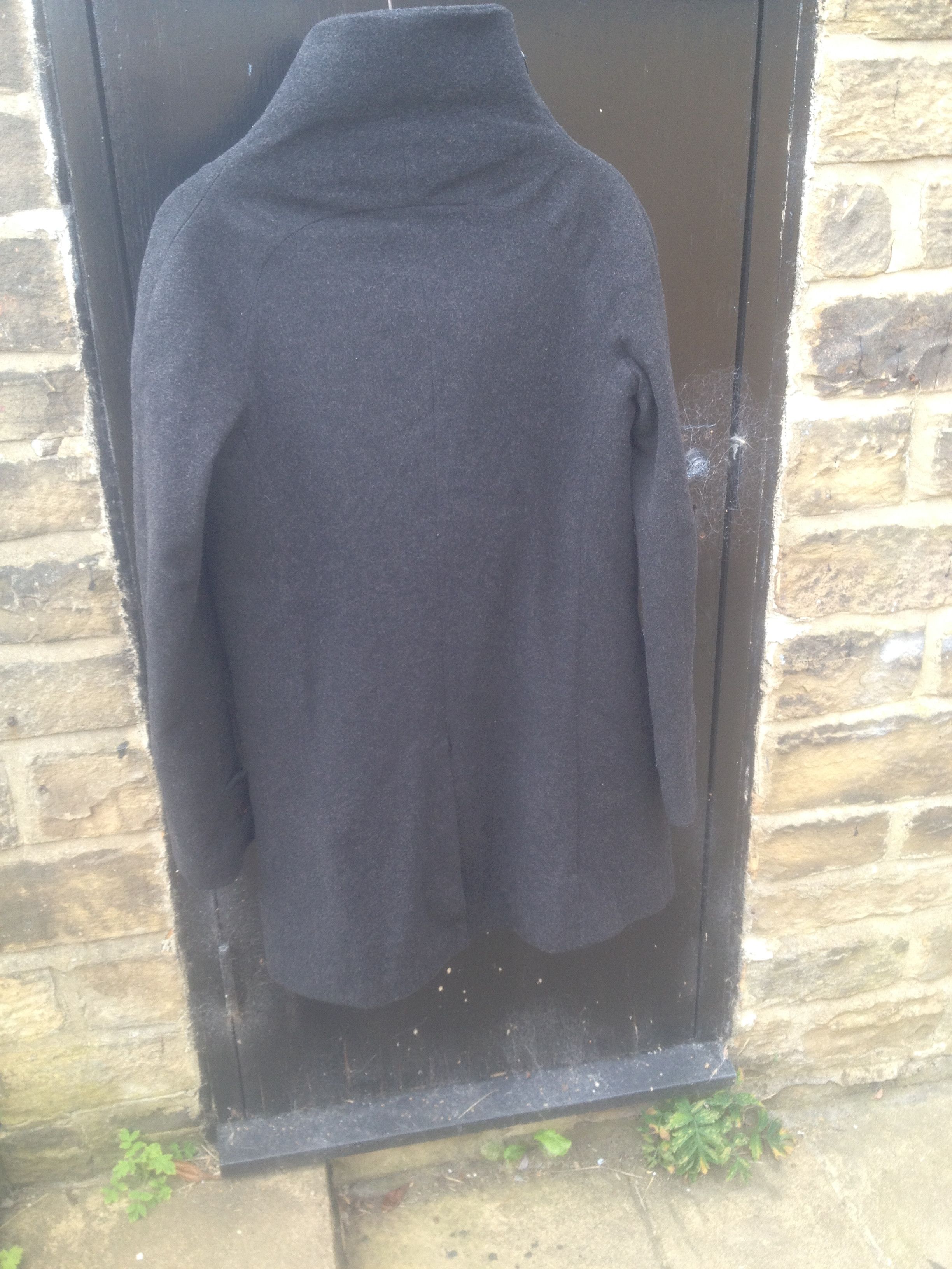 Lentrian High Neck / Funnelneck Wool Coat Size US XS / EU 42 / 0 - 7 Thumbnail