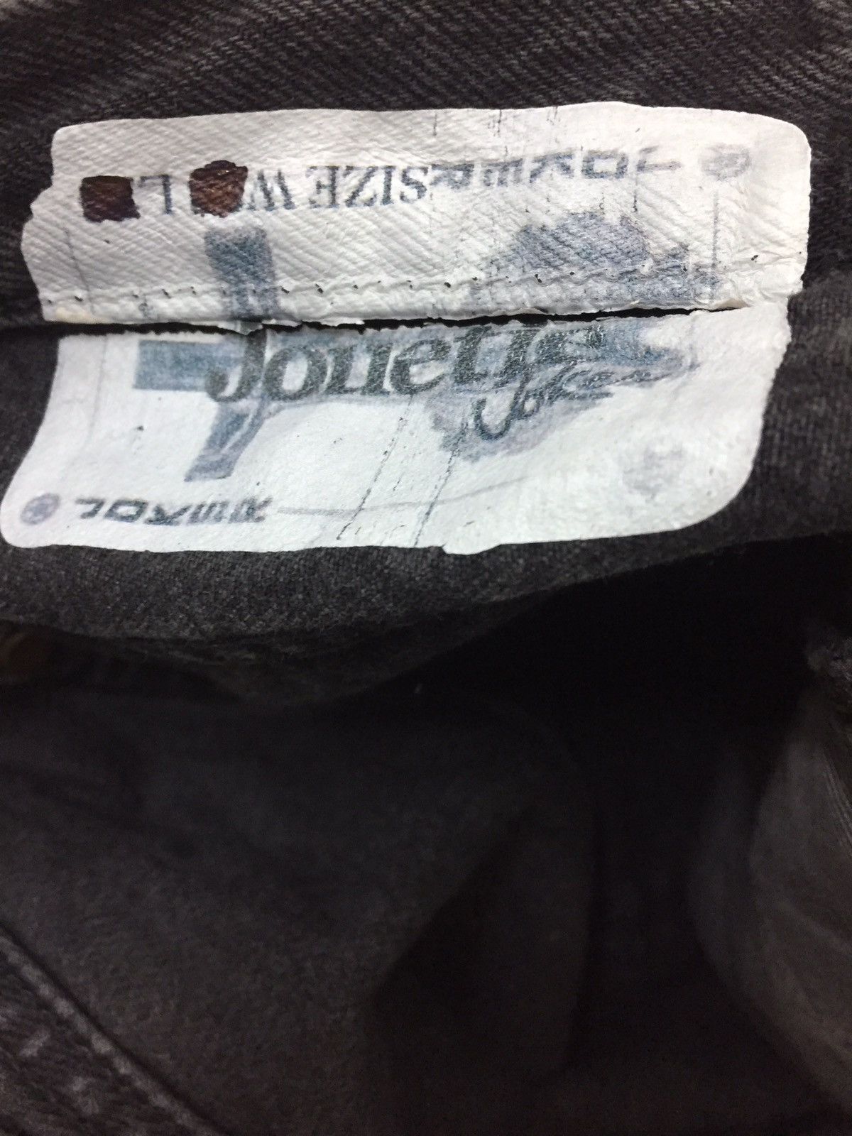 Japanese Brand Distressed Jouetie Joker Japan Selvedge Low Rise Denim Size US 31 - 11 Thumbnail
