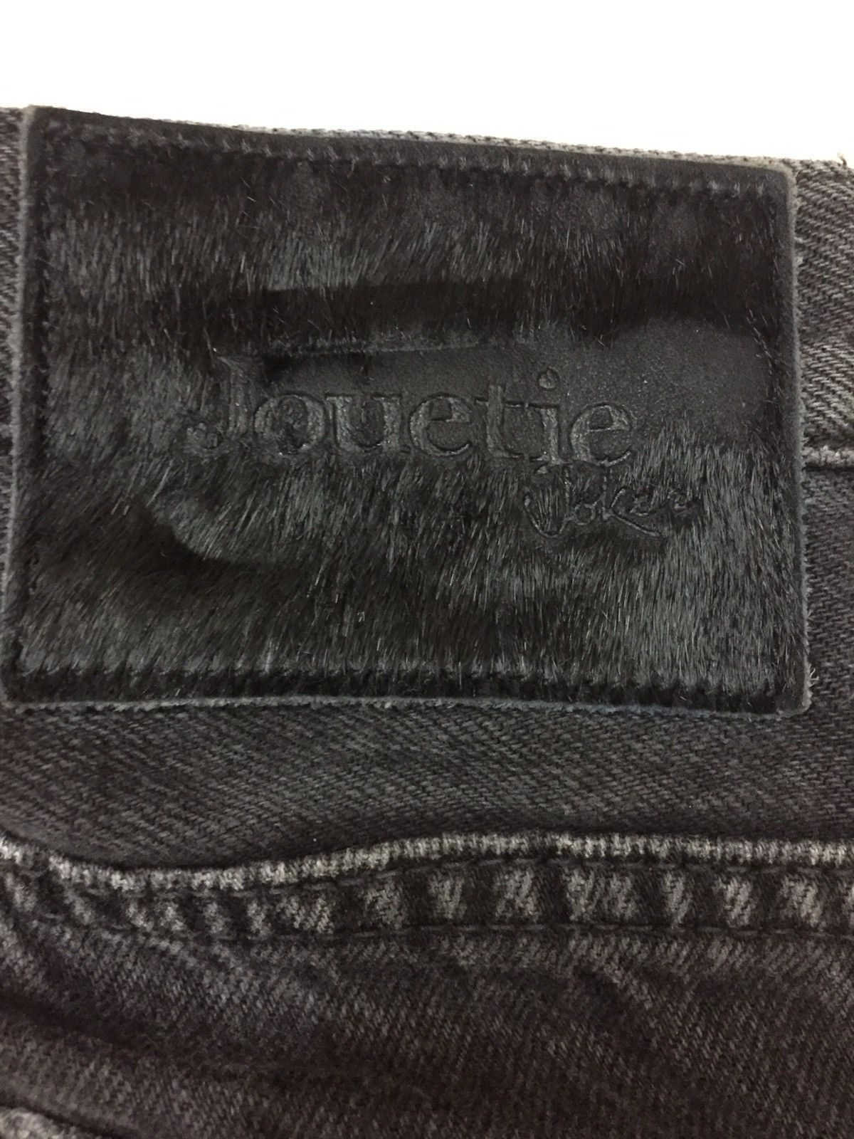 Japanese Brand Distressed Jouetie Joker Japan Selvedge Low Rise Denim Size US 31 - 10 Thumbnail