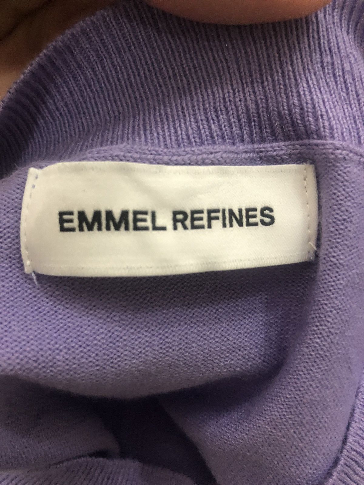 Japanese Brand Vintage Emmel Refines Crewneck Long Sleeve Shirt Jumper Size US S / EU 44-46 / 1 - 9 Thumbnail
