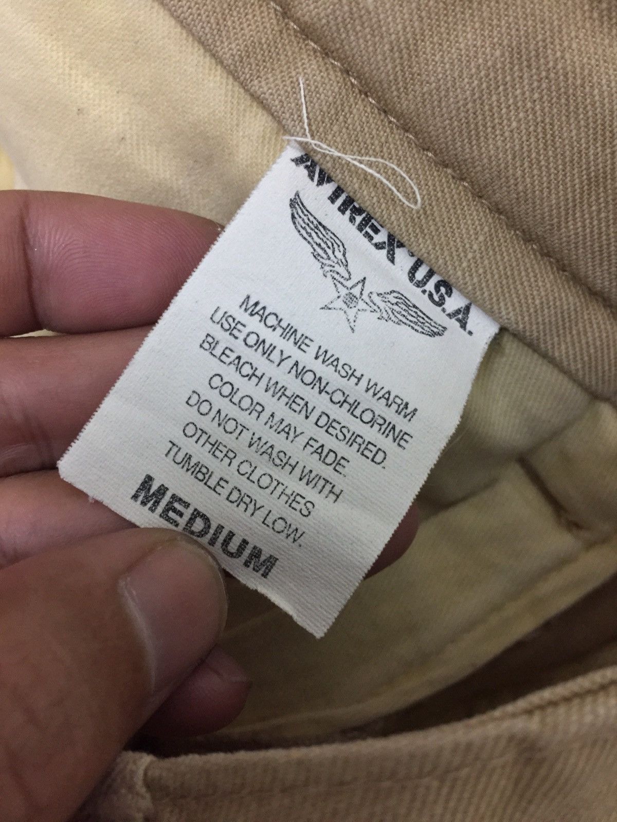 Avirex Avirex USA Military Trousers Khaki Pants Size US 30 / EU 46 - 13 Thumbnail