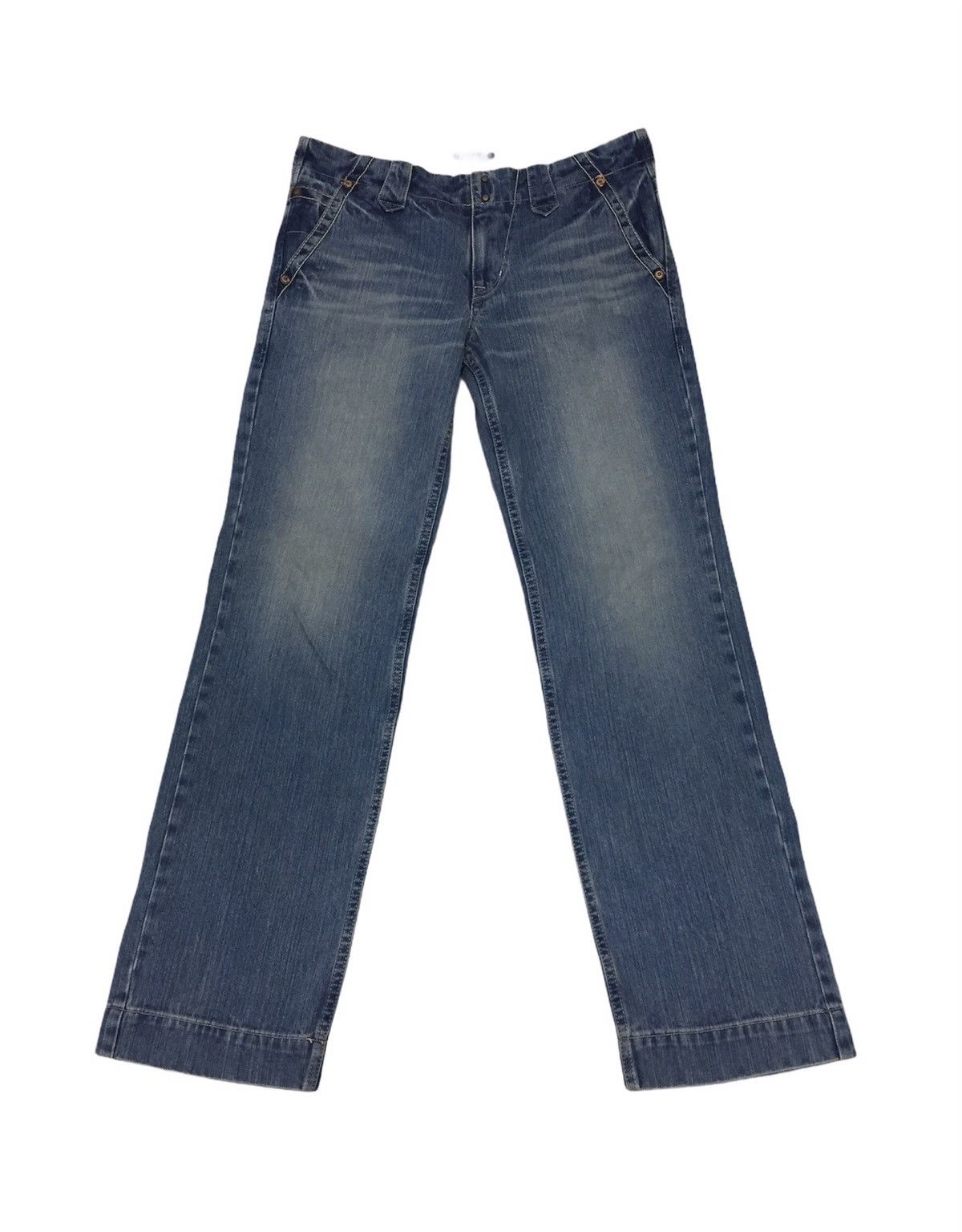 Japanese Brand Vintage DMG Domingo Co Ltd Denim Pants Size US 34 / EU 50 - 2 Thumbnail