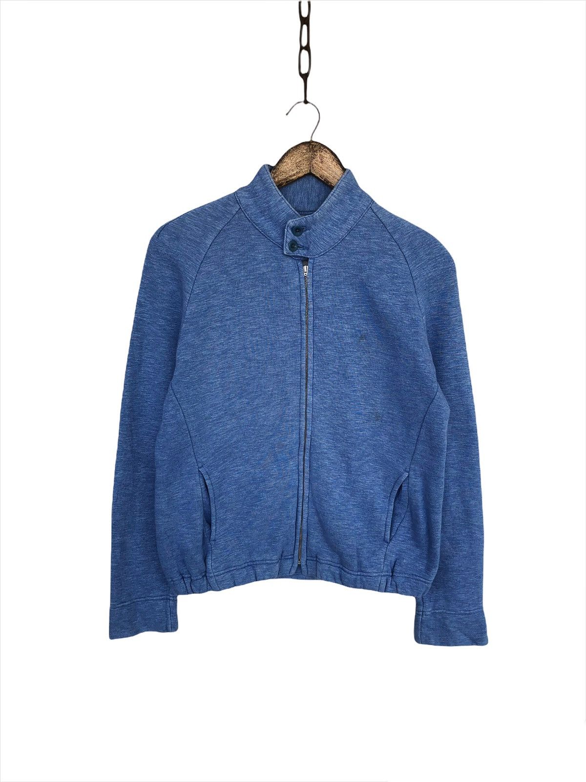 45rpm GRAIL🔥45RPM 🇯🇵 Indigo Dyed Zipper Sweater Size US S / EU 44-46 / 1 - 1 Thumbnail