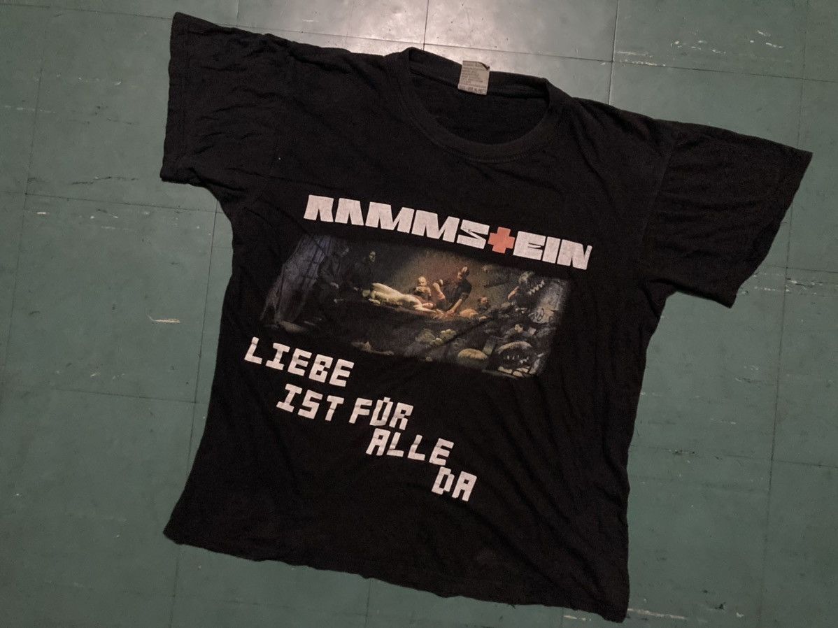 Vtg Tshirt Rammstein 90s-00s UK - Tops