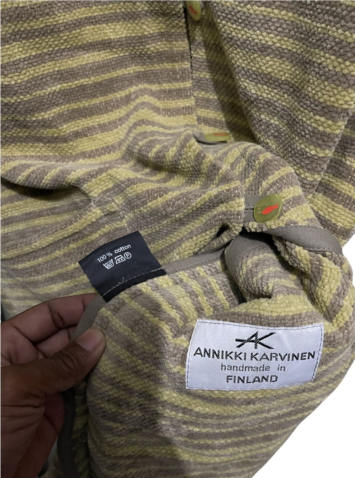 Japanese Brand ANNIKKI KARVINEN LONG JACKET Size US M / EU 48-50 / 2 - 5 Thumbnail