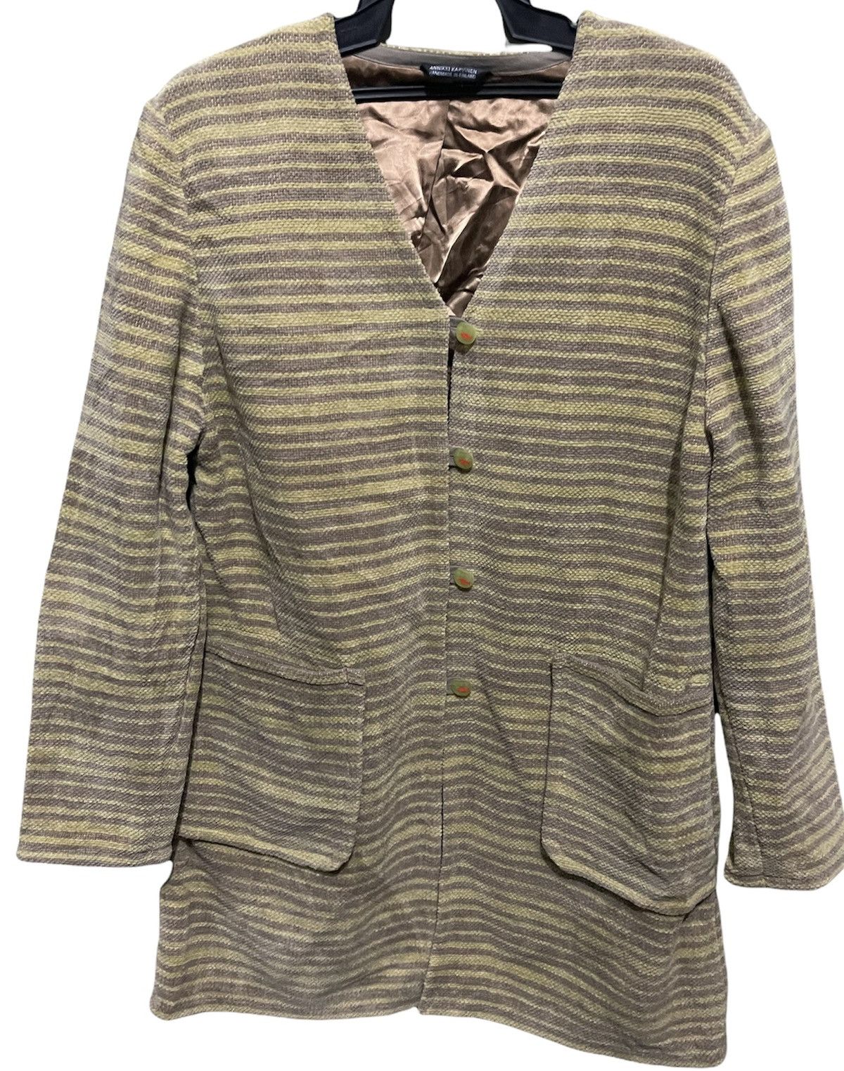 Japanese Brand ANNIKKI KARVINEN LONG JACKET Size US M / EU 48-50 / 2 - 1 Thumbnail
