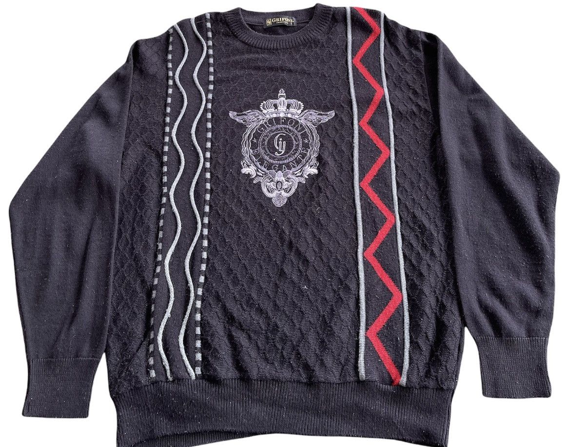 Other GRIFONI ITALIAN DESIGNER CASUAL KNITWEAR Size US L / EU 52-54 / 3 - 1 Thumbnail