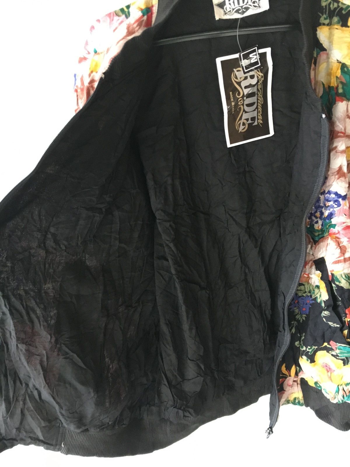 Japanese Brand RIDE FLORAL SIZE M JACKET Size US M / EU 48-50 / 2 - 7 Thumbnail