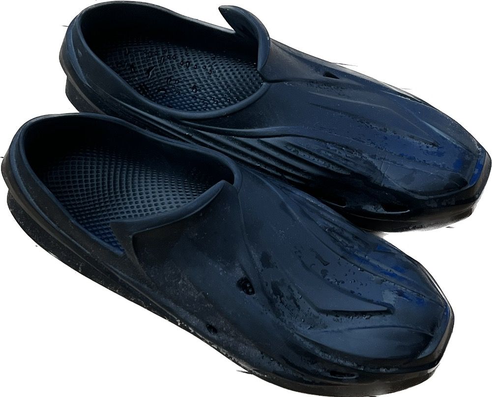 Pre-owned 1017 Alyx 9sm X Alyx Mono Slip On Shoes In Black