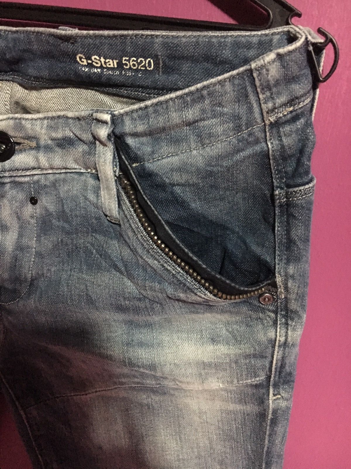 G-Star 🔥RARE🔥G STAW RAW BLUE SIZE 30 JEANS SKINNY Size US 30 / EU 46 - 7 Thumbnail