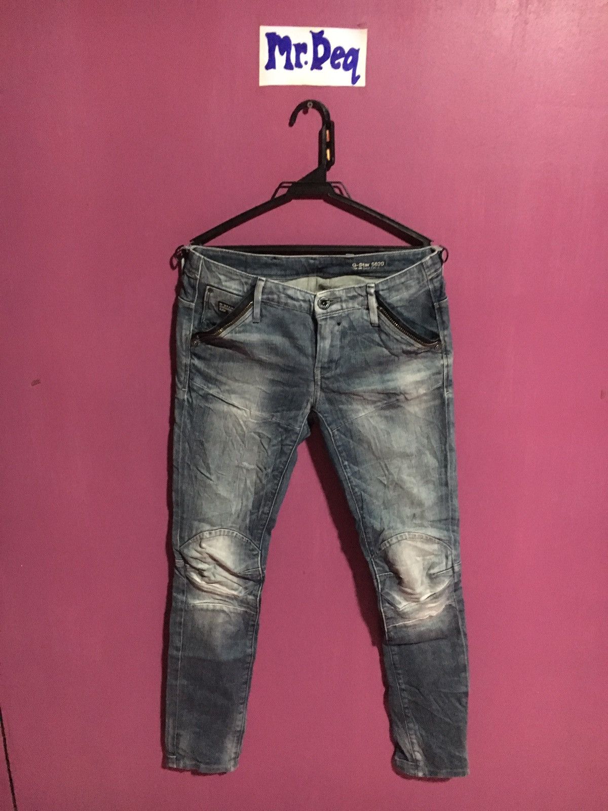 G-Star 🔥RARE🔥G STAW RAW BLUE SIZE 30 JEANS SKINNY Size US 30 / EU 46 - 1 Thumbnail