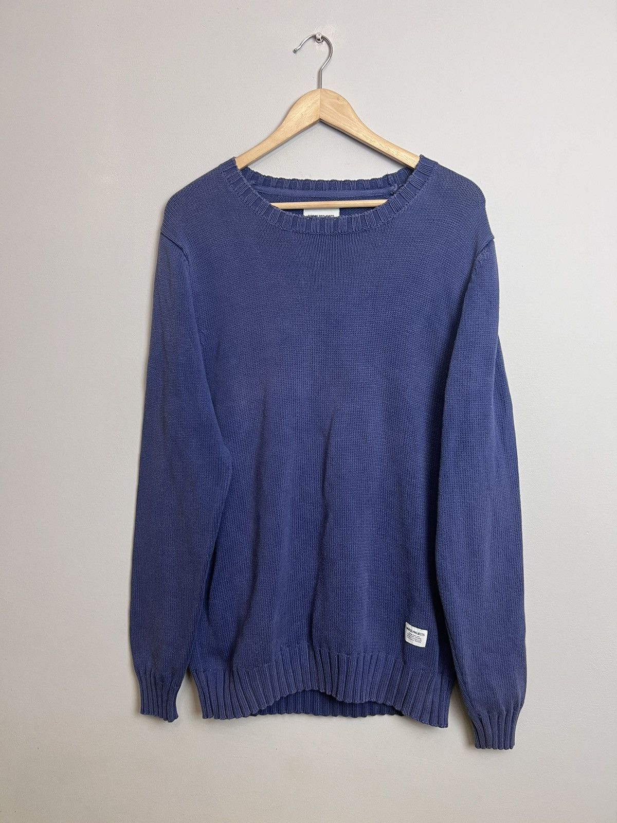 Norse Projects Norse Projects vintage knitted crewneck blue violet sweater Size US M / EU 48-50 / 2 - 1 Thumbnail