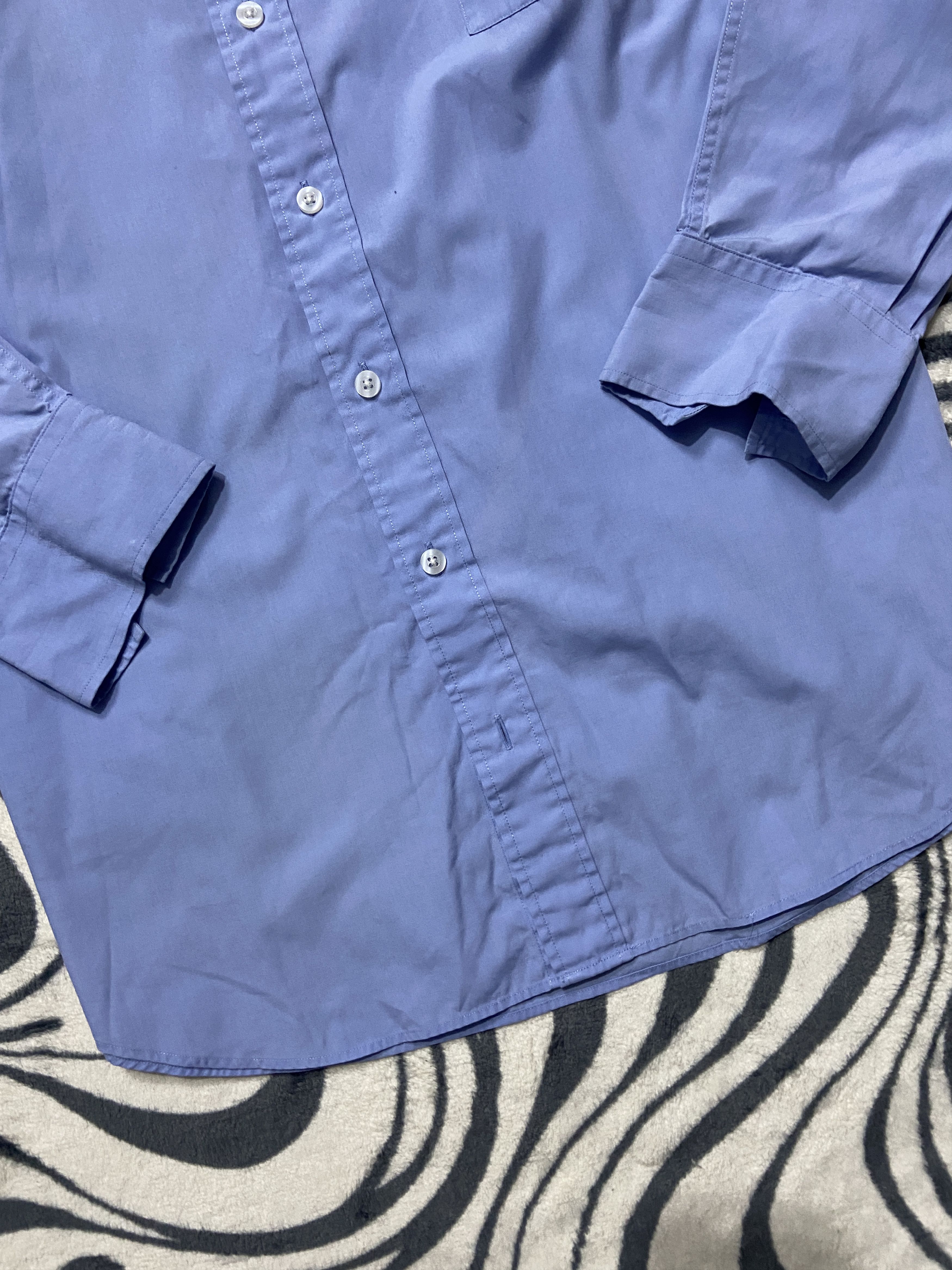 Yves Saint Laurent Yves Saint Laurent YSL Men's Long Sleeve Shirt Size US XXL / EU 58 / 5 - 3 Thumbnail