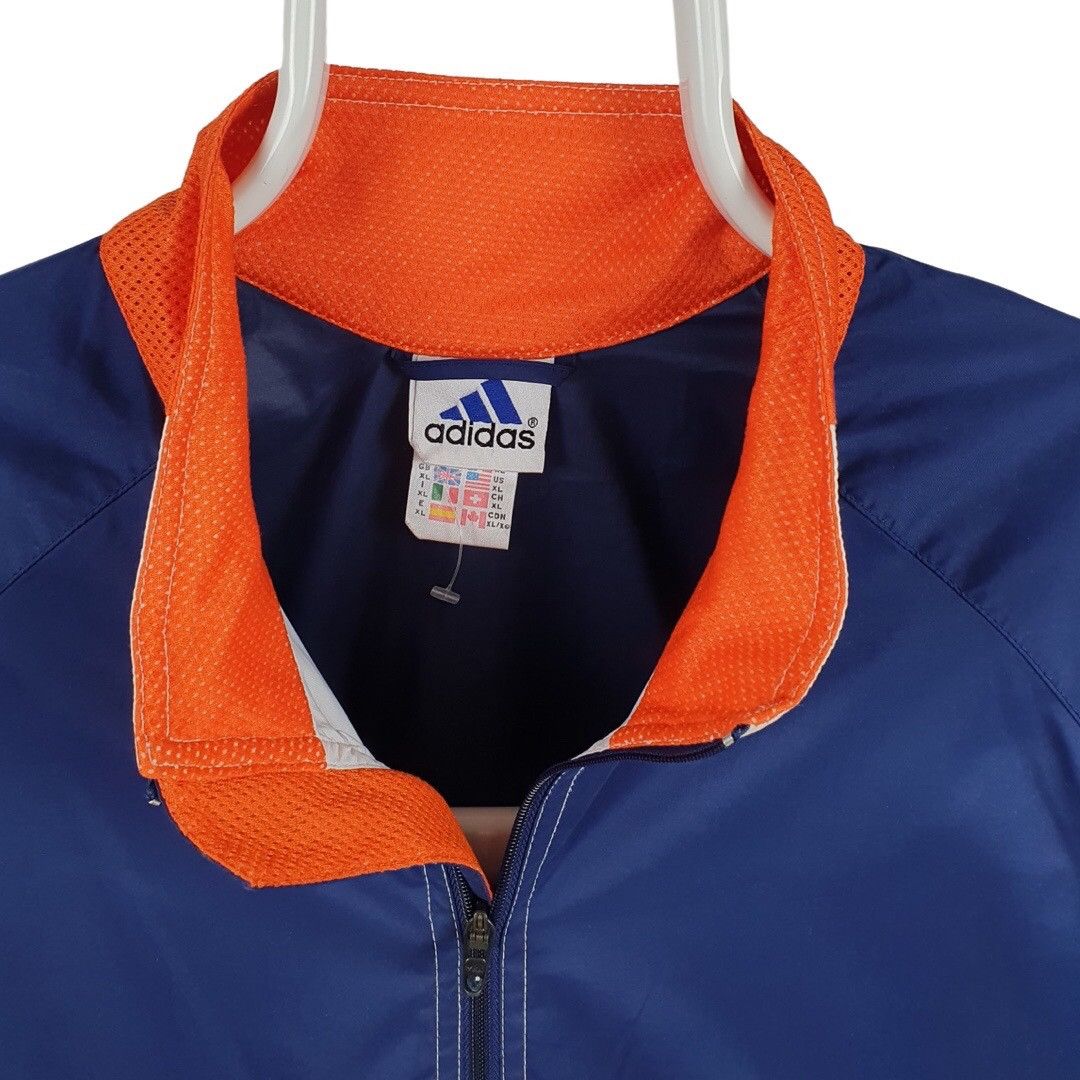 Adidas × Vintage Vintage Adidas Light Jacket Big Logo Back Size US XL / EU 56 / 4 - 3 Thumbnail
