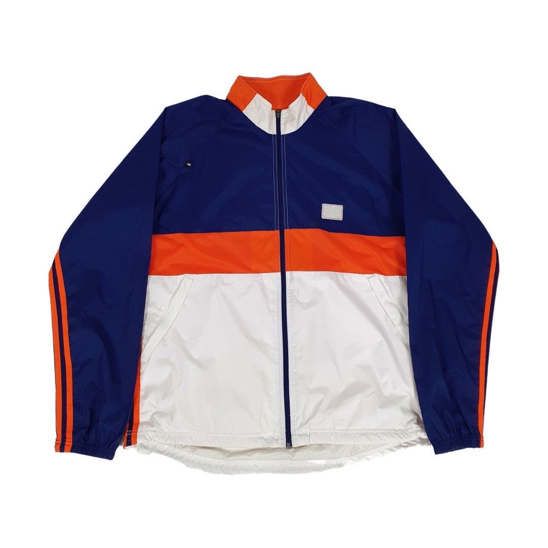 Adidas × Vintage Vintage Adidas Light Jacket Big Logo Back Size US XL / EU 56 / 4 - 7 Thumbnail