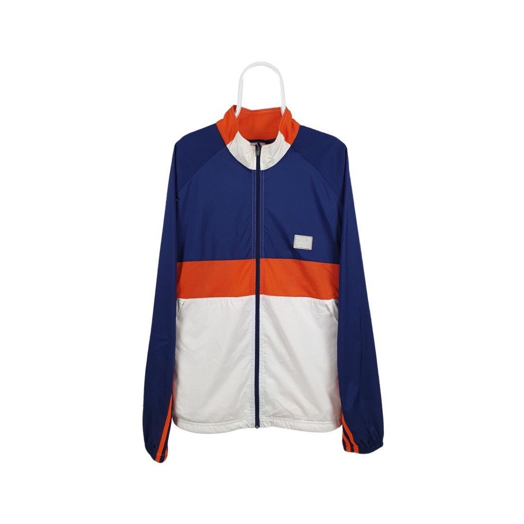 Adidas × Vintage Vintage Adidas Light Jacket Big Logo Back Size US XL / EU 56 / 4 - 2 Thumbnail