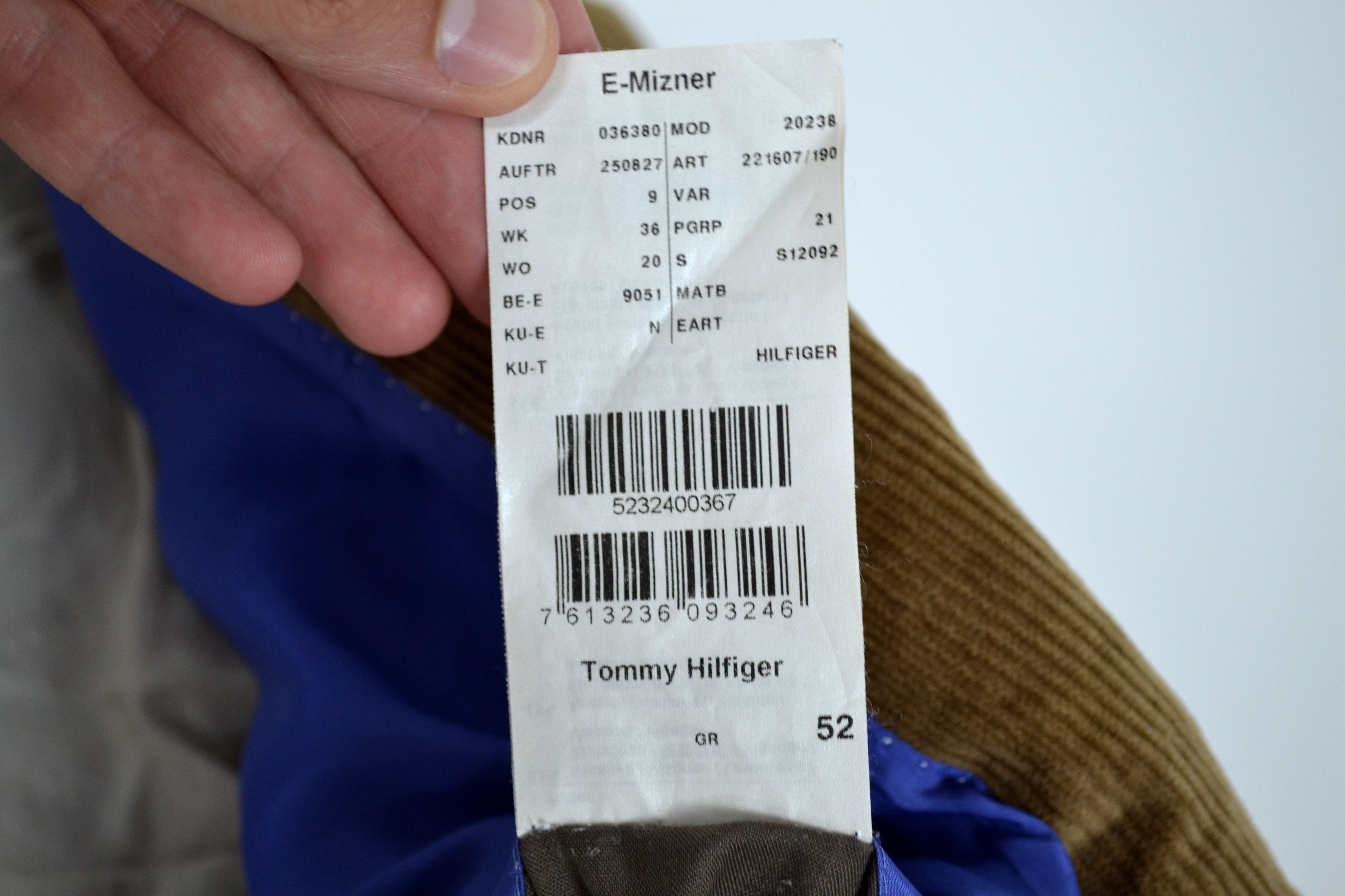 Tommy Hilfiger × Vintage Vintage Tommy Hilfiger Blazer Jacket Size 52L - 8 Thumbnail