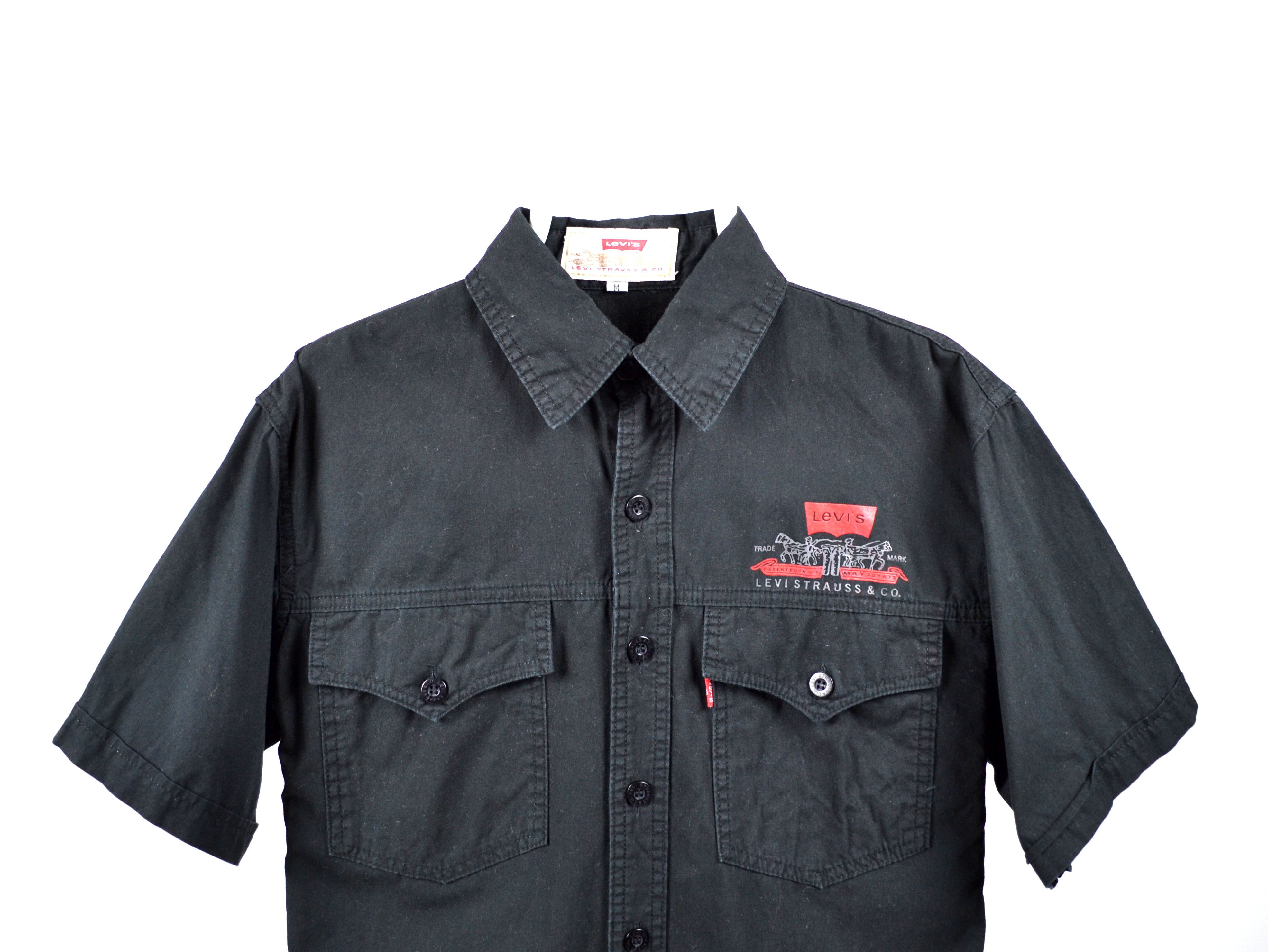 Levi's × Vintage Vintage Levi's Short Sleeve Shirt Size US M / EU 48-50 / 2 - 2 Thumbnail