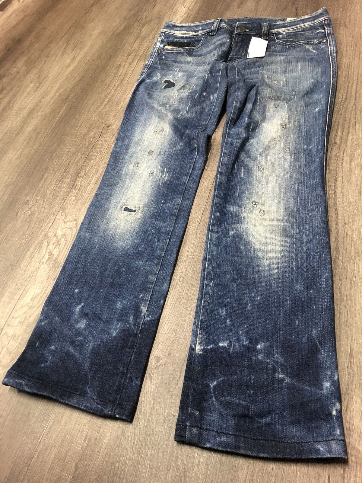 Diesel × Vintage DIESEL LHELA INDUSTRY DENIM DIVISION Size 28" / US 6 / IT 42 - 7 Thumbnail