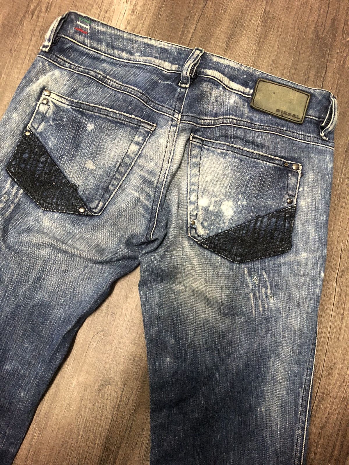 Diesel × Vintage DIESEL LHELA INDUSTRY DENIM DIVISION Size 28" / US 6 / IT 42 - 4 Thumbnail