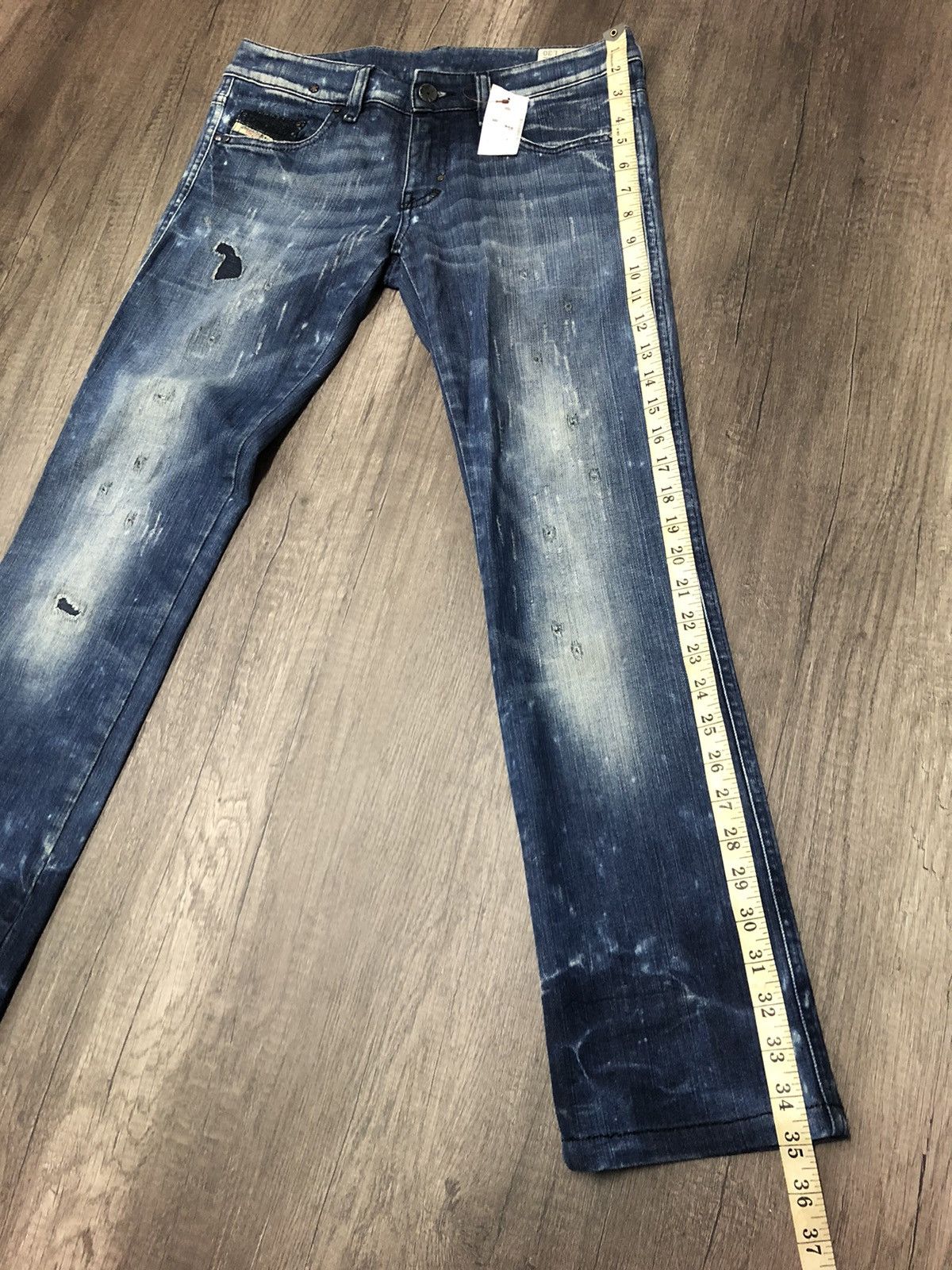 Diesel × Vintage DIESEL LHELA INDUSTRY DENIM DIVISION Size 28" / US 6 / IT 42 - 20 Thumbnail