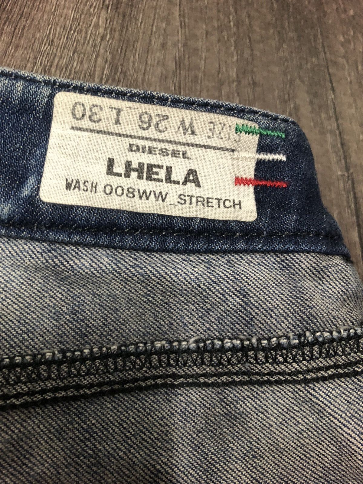 Diesel × Vintage DIESEL LHELA INDUSTRY DENIM DIVISION Size 28" / US 6 / IT 42 - 17 Thumbnail
