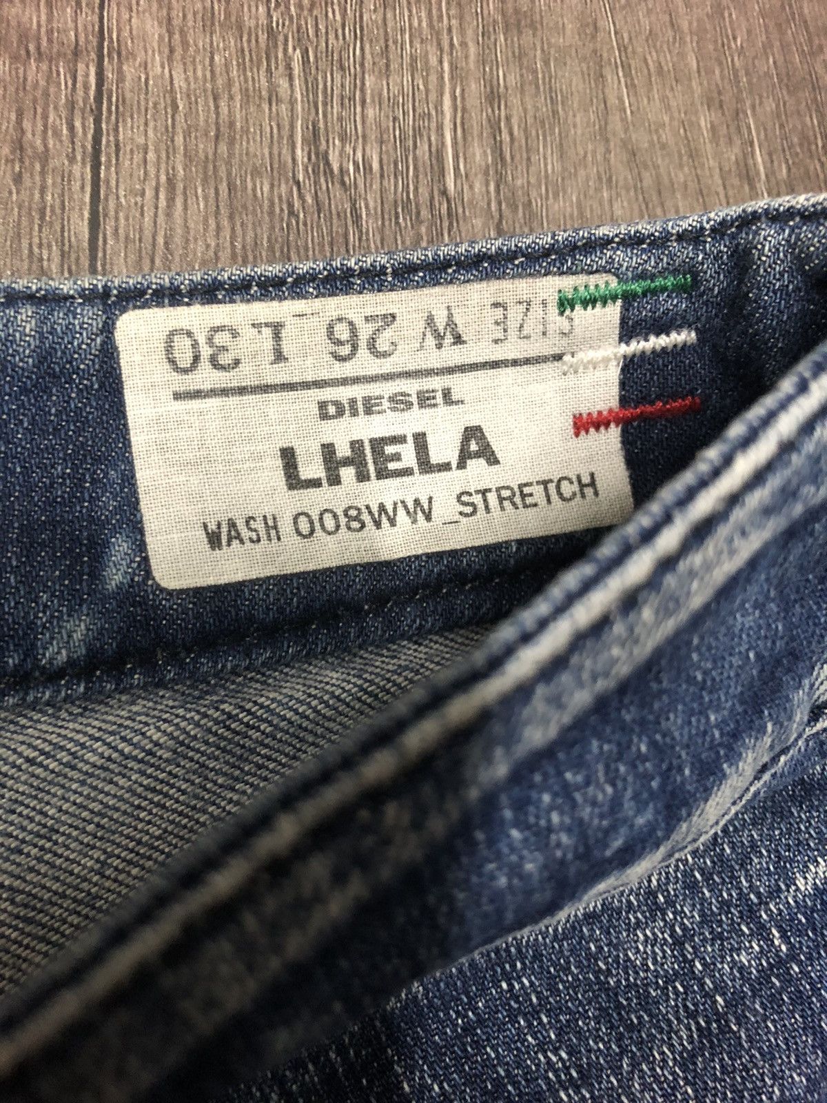 Diesel × Vintage DIESEL LHELA INDUSTRY DENIM DIVISION Size 28" / US 6 / IT 42 - 9 Thumbnail