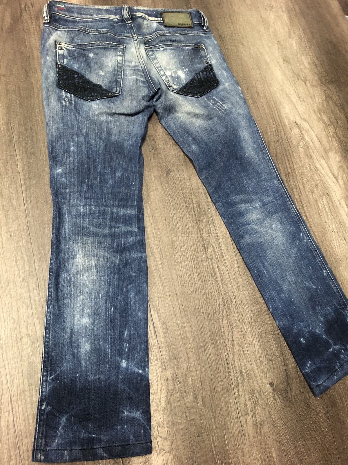 Diesel × Vintage DIESEL LHELA INDUSTRY DENIM DIVISION Size 28" / US 6 / IT 42 - 5 Thumbnail