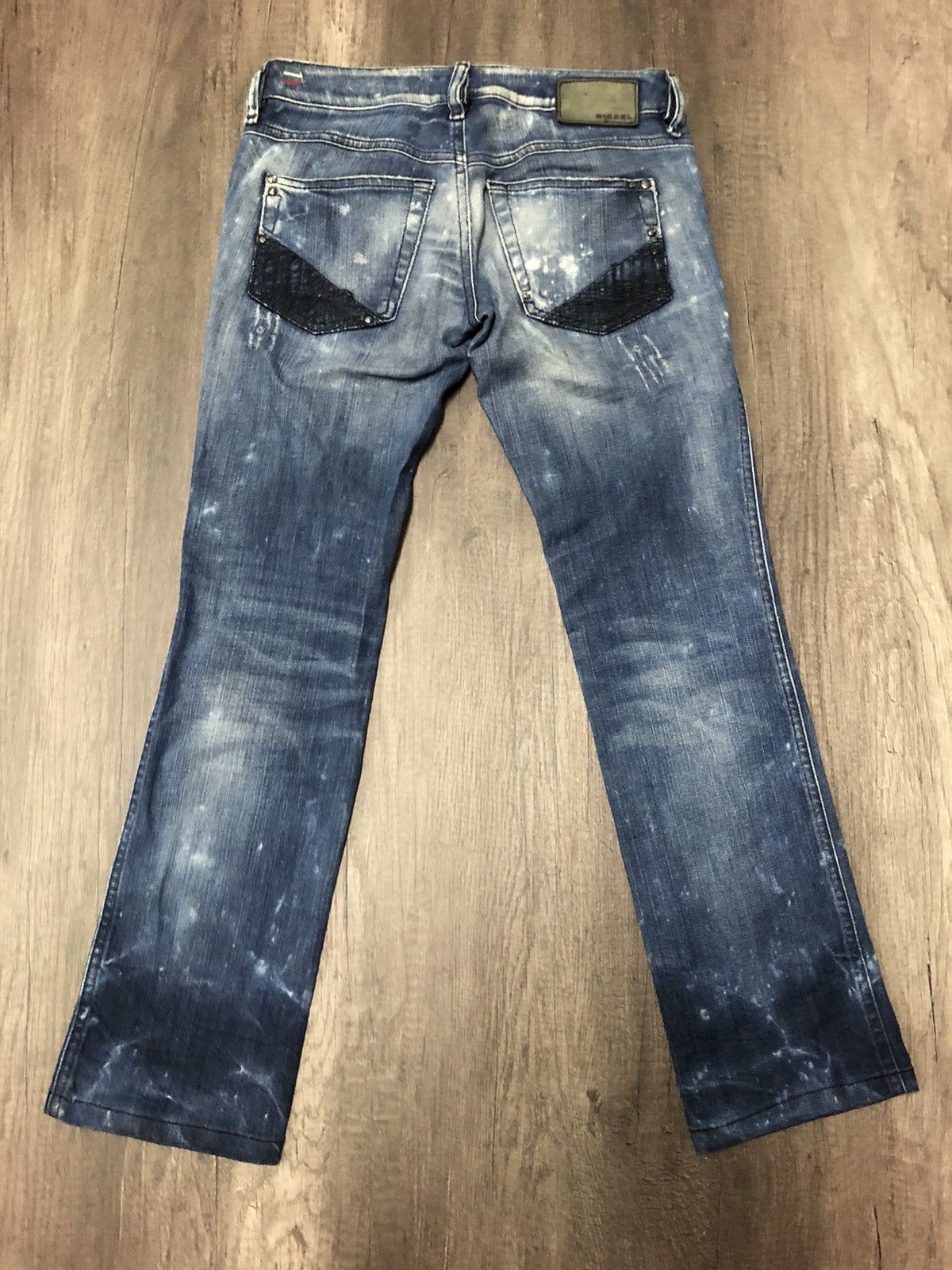 Diesel × Vintage DIESEL LHELA INDUSTRY DENIM DIVISION Size 28" / US 6 / IT 42 - 1 Thumbnail