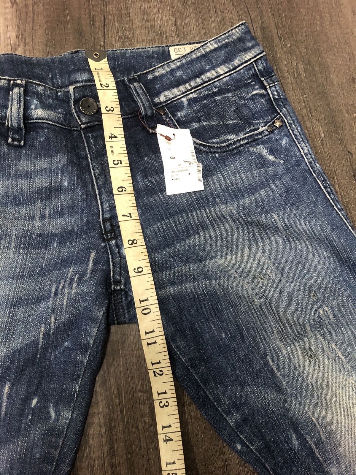 Diesel × Vintage DIESEL LHELA INDUSTRY DENIM DIVISION Size 28" / US 6 / IT 42 - 22 Thumbnail