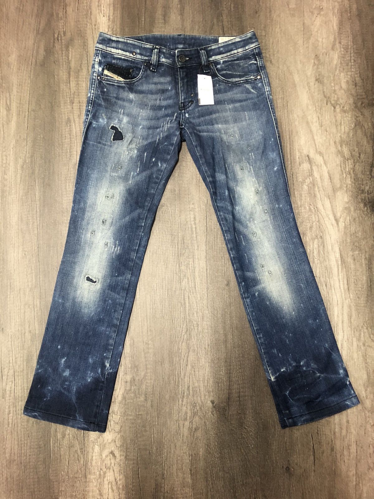 Diesel × Vintage DIESEL LHELA INDUSTRY DENIM DIVISION Size 28" / US 6 / IT 42 - 2 Thumbnail